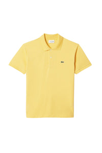 L.12.12 pique polo shirt - Cornsilk