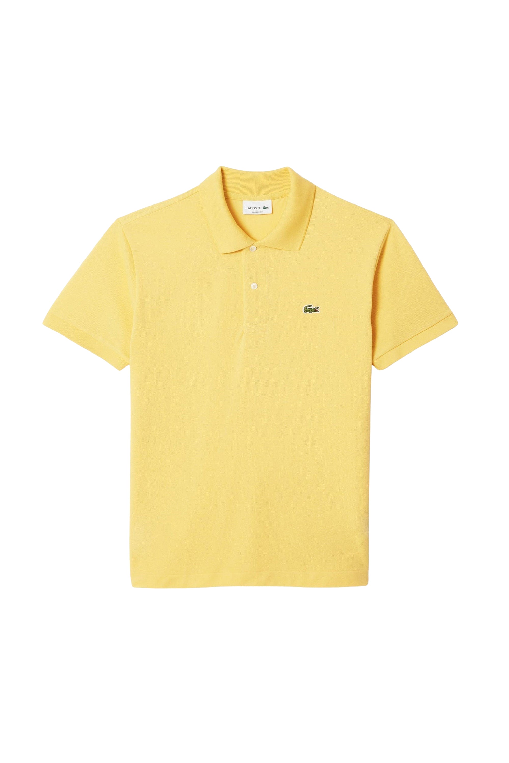 L.12.12 pique polo shirt - Cornsilk