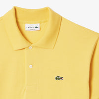 L.12.12 pique polo shirt - Cornsilk