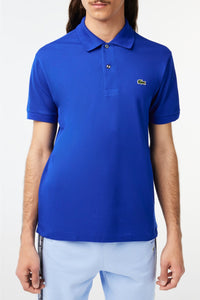L.12.12 Piqué polo shirt - Cobalt