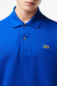 L.12.12 Piqué polo shirt - Cobalt