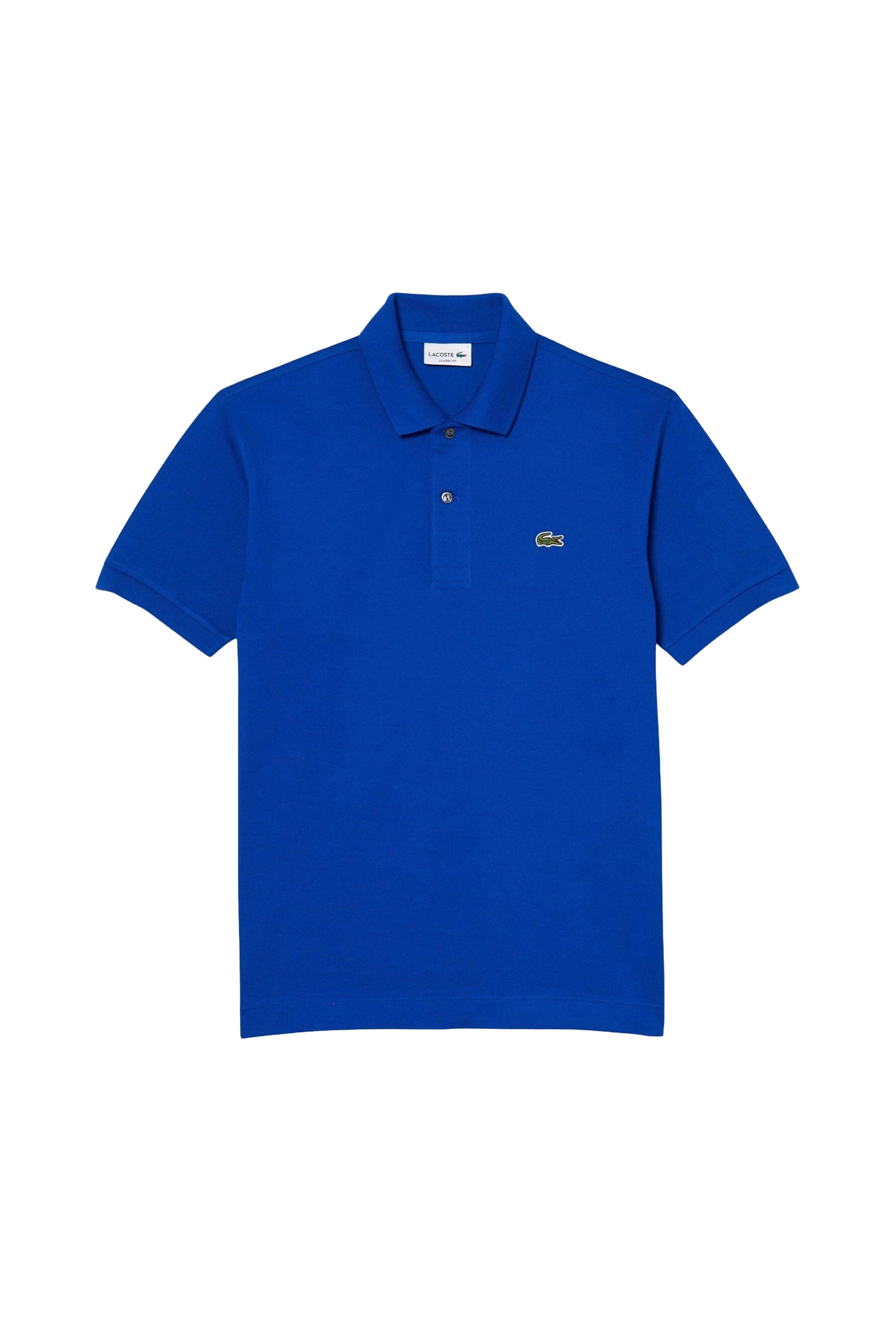 L.12.12 Piqué polo shirt - Cobalt