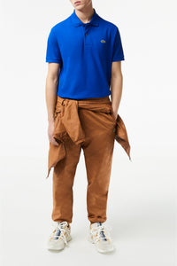 L.12.12 Piqué polo shirt - Cobalt