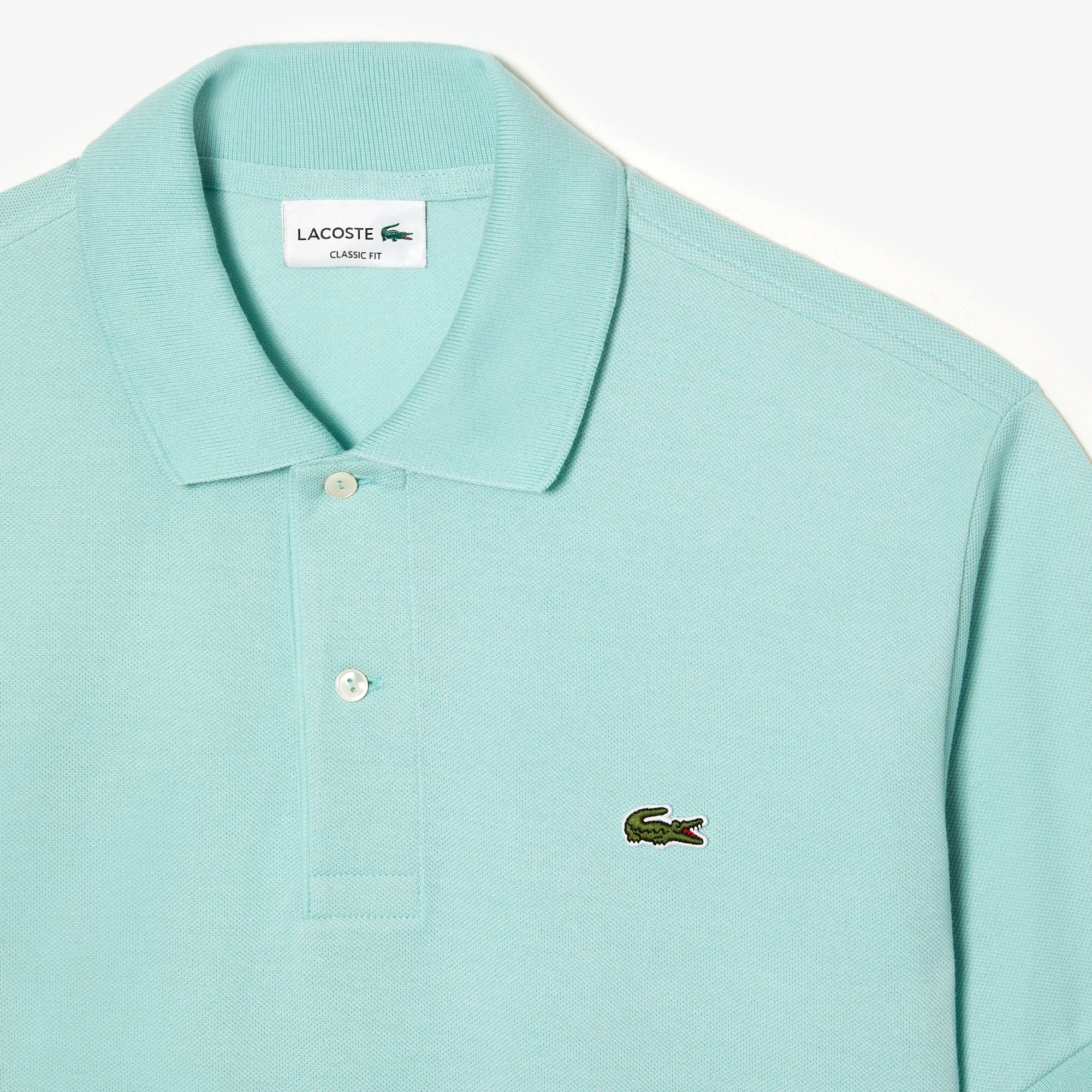 L.12.12 pique polo shirt - Pastille
