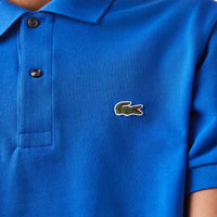L.12.12 pique polo shirt - Ultramarine