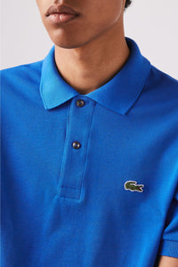 L.12.12 pique polo shirt - Ultramarine