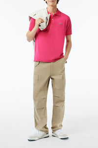 L.12.12 pique polo shirt - Spinelle