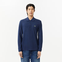 Best Polo à manches longues - Bleu Indigo Fonce