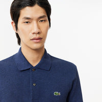 Best Polo à manches longues - Bleu Indigo Fonce