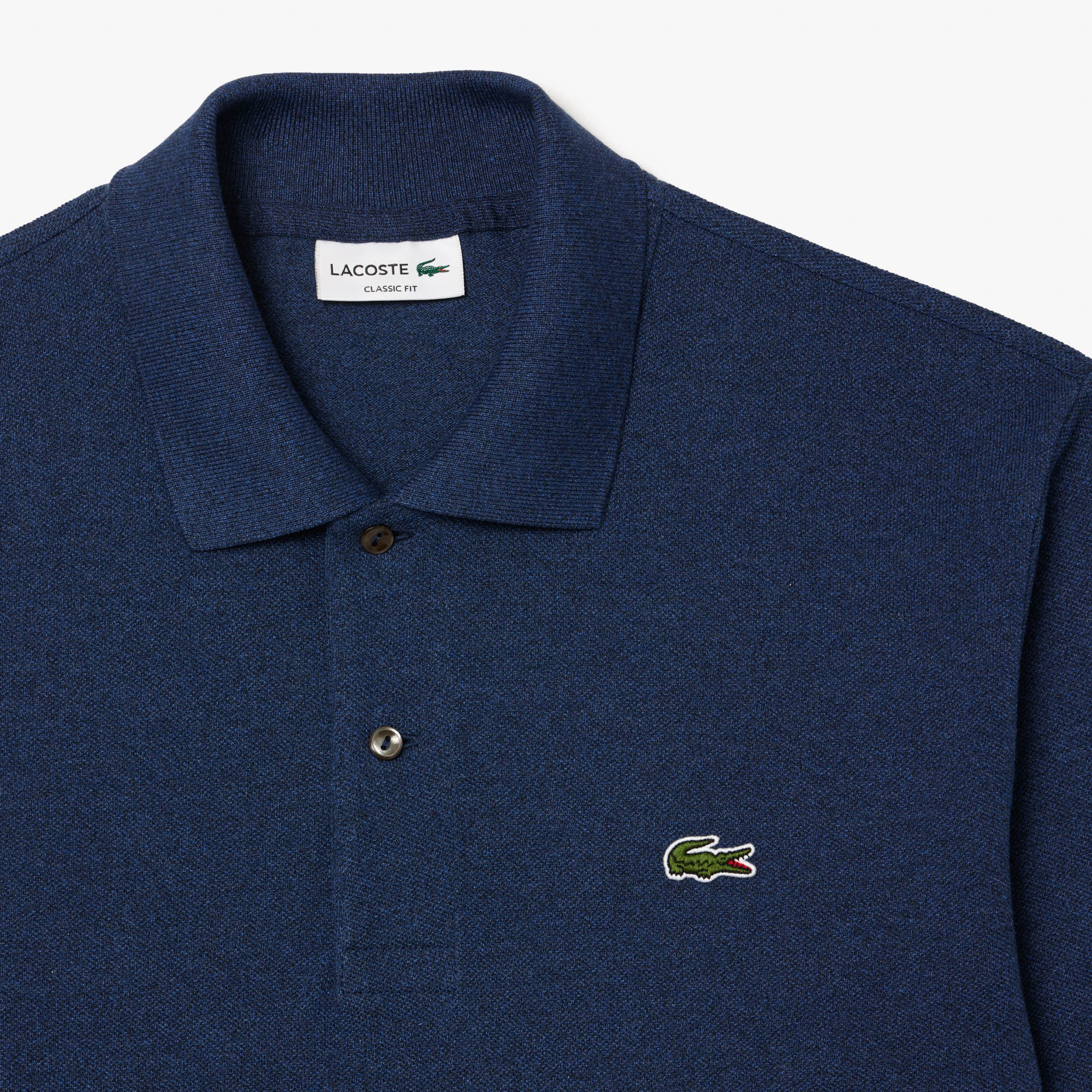 Best Polo à manches longues - Bleu Indigo Fonce