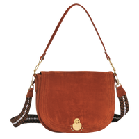 NEW_Cognac Sac epaule - Cognac