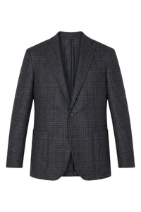 Veste de costume London en cachemire - Dark Charcoal