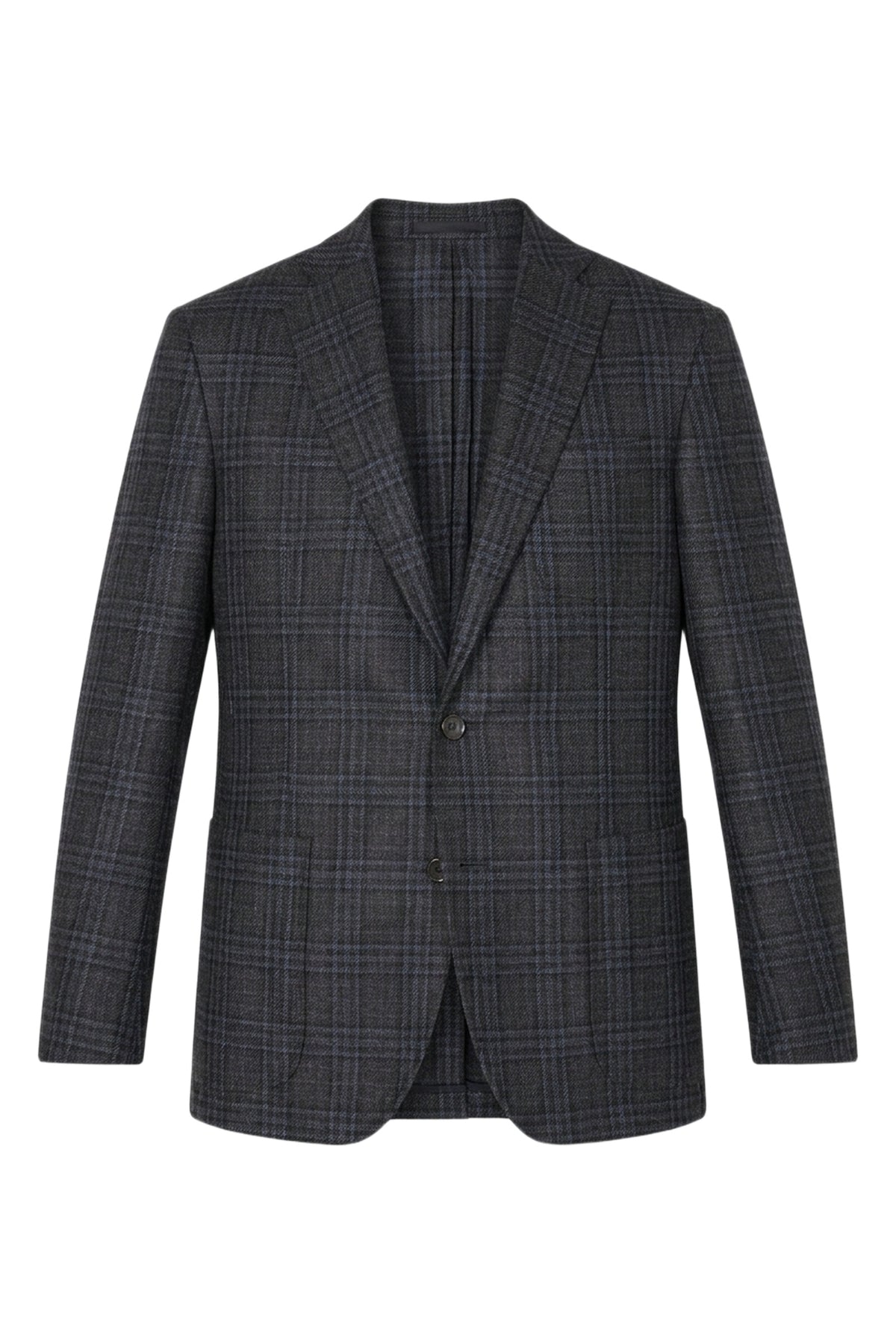 Veste de costume London en cachemire - Dark Charcoal