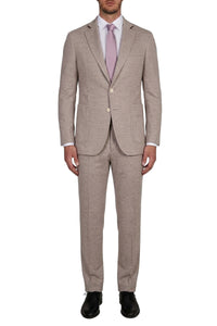 Blazer chiné en cachemire - Beige