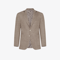 Pantalon de tailleur boutonné en cachemire - No color