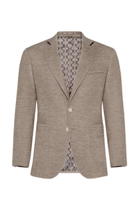 London double-breasted cashmere jacket - Beige