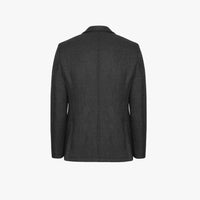 Veste de costume London boutonnée en cachemire - Black