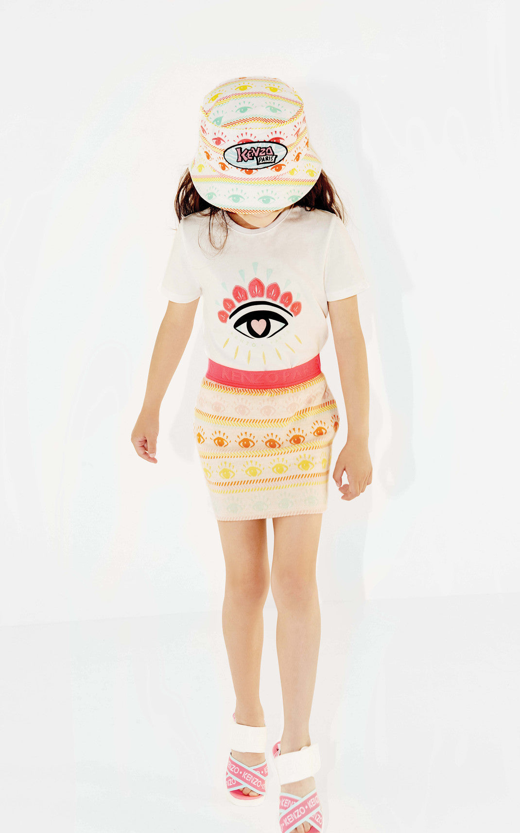 T-shirt Eye Cali Party - White