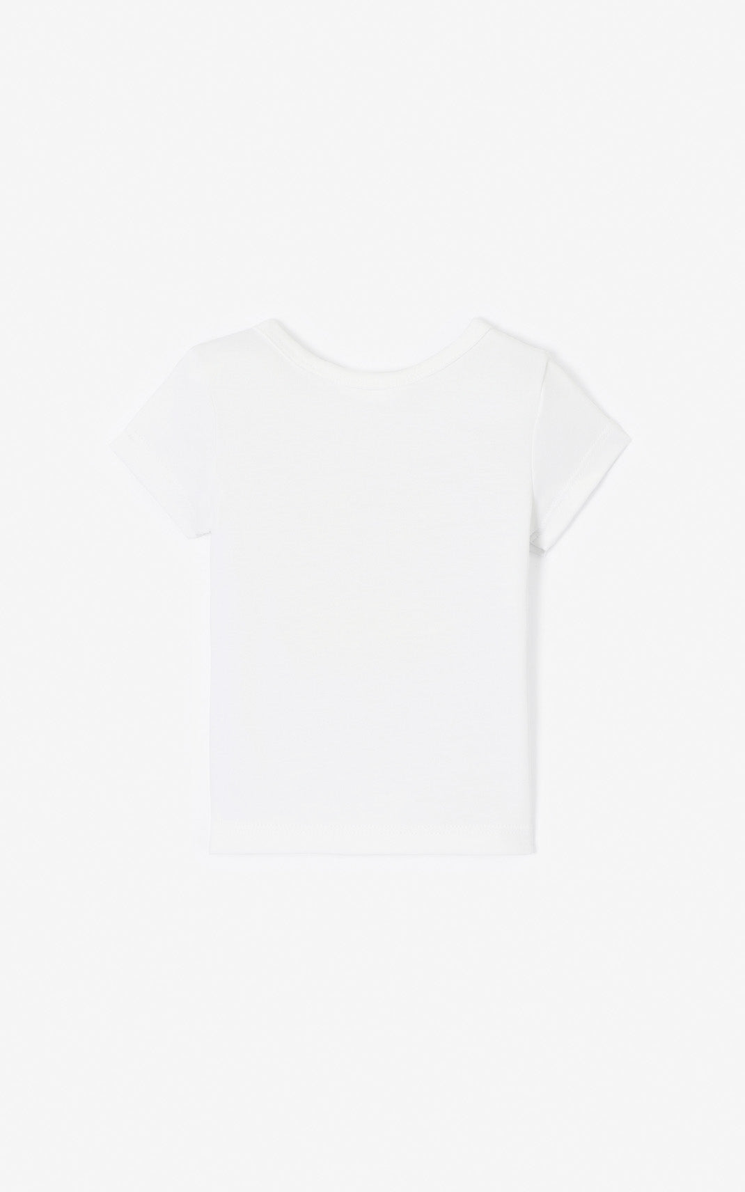 T-shirt Tigre boutonné - White