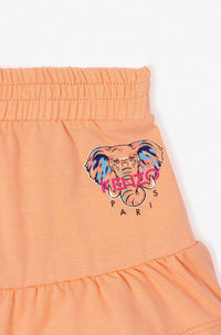 Disco Jungle ruffled shorts - Peach