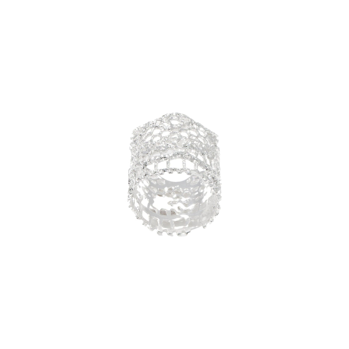 Bague Dentelle Bague - Argent