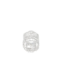 Bague Dentelle Bague - Argent