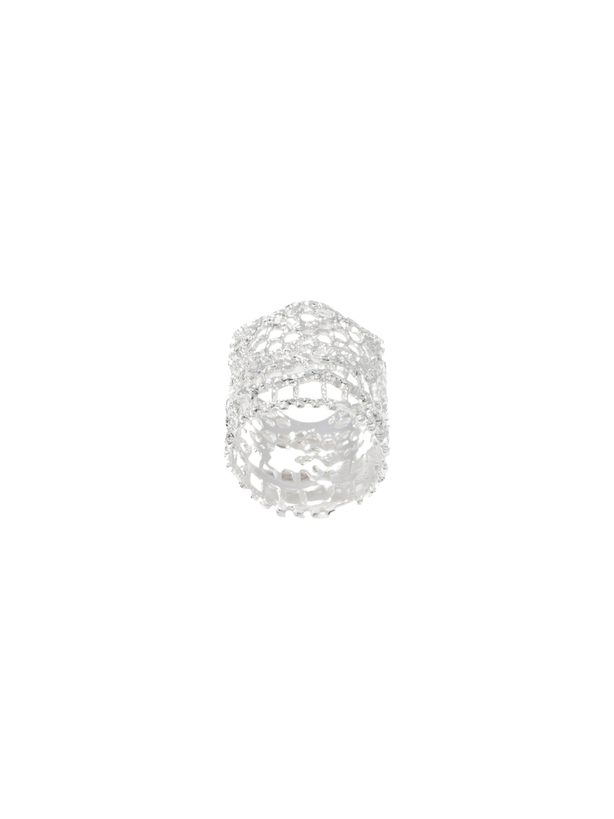 Bague Dentelle Bague - Argent