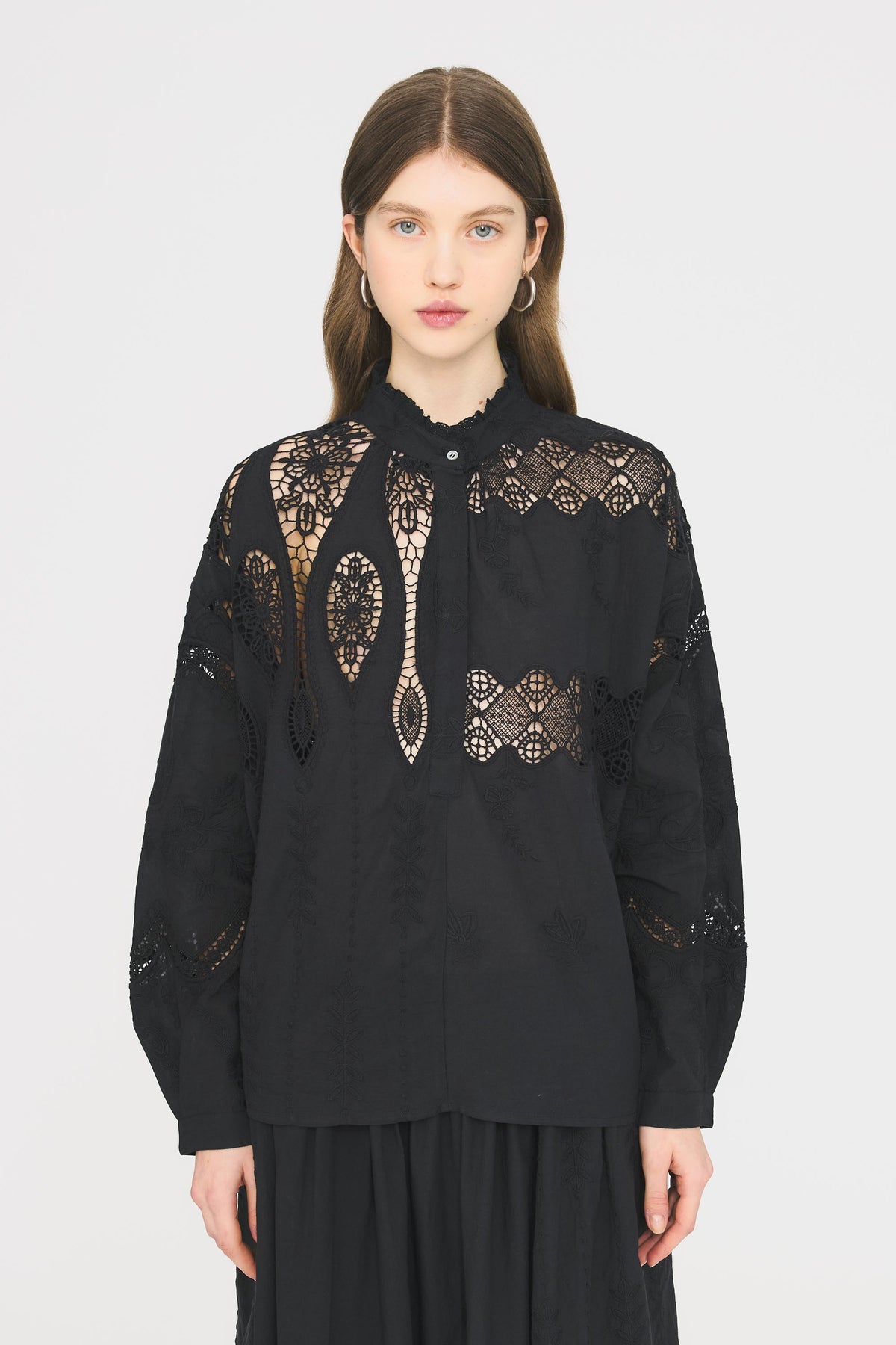 Blouse Lace - Black