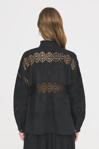 Blouse Lace - Black