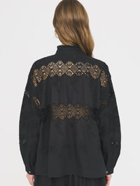 Blouse Lace - Black