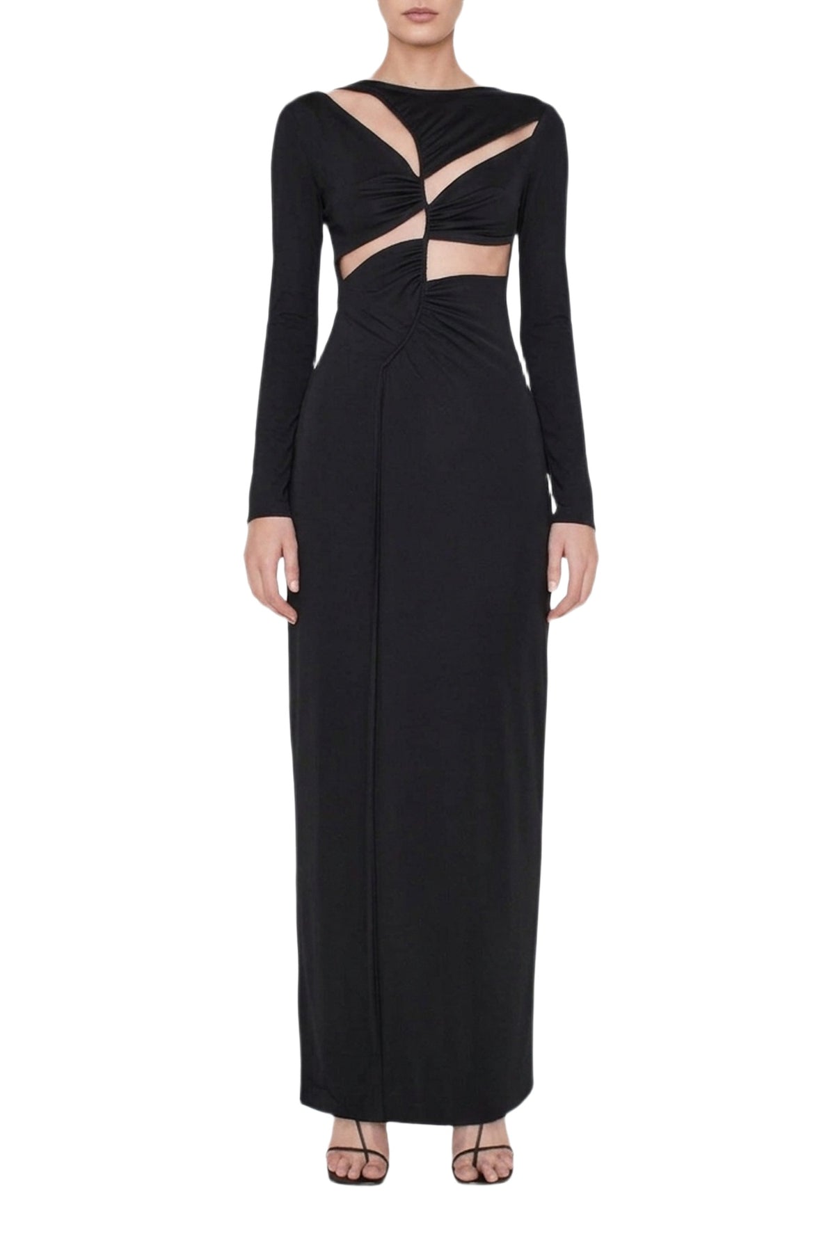 Robe longue Vertebrae - Black