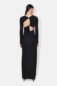 Robe longue Vertebrae - Black