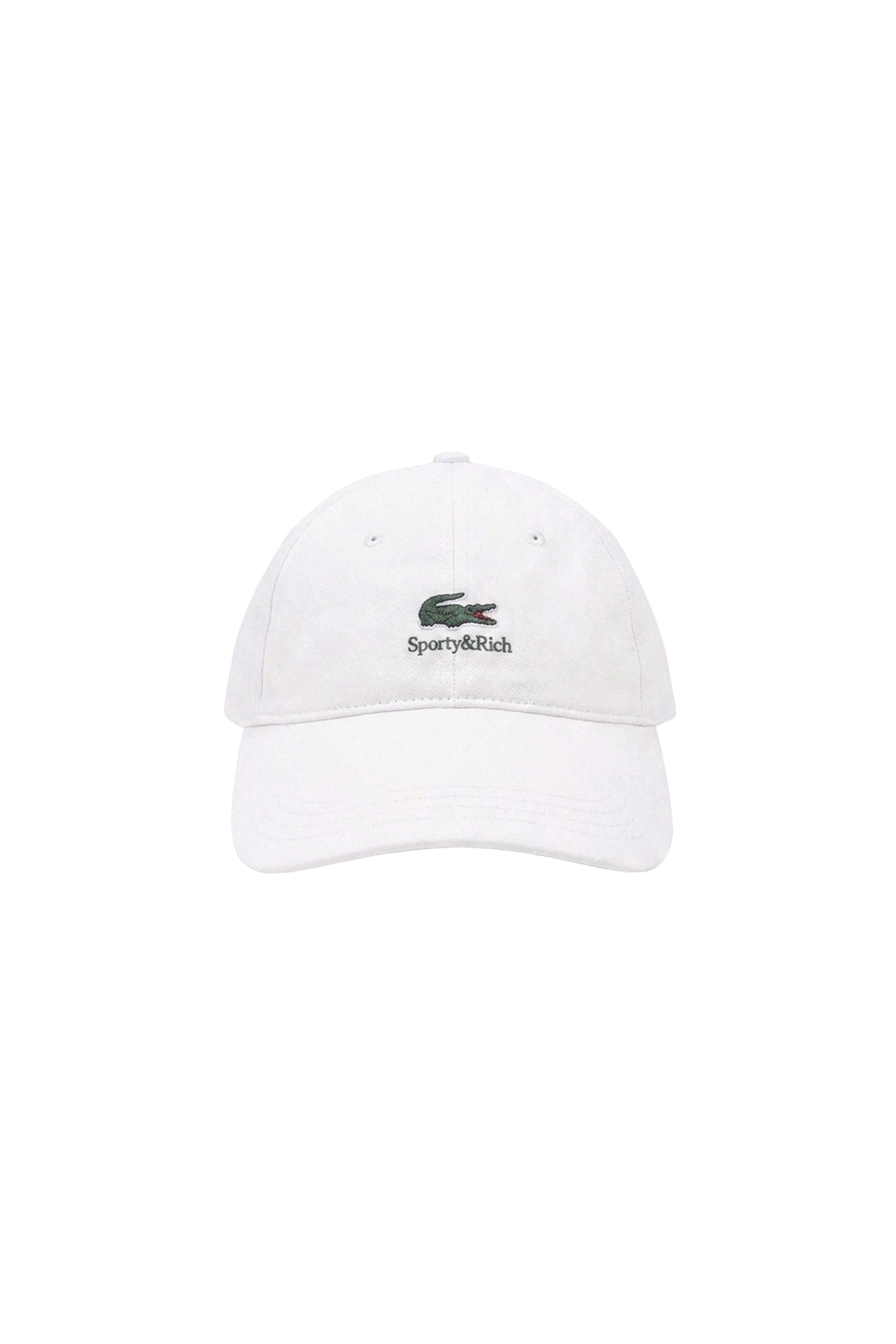 Sporty & Rich x Lacoste Serif Cap - Farine