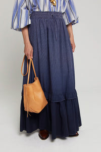 Jupe Lala foncée coupe maxi - Navy