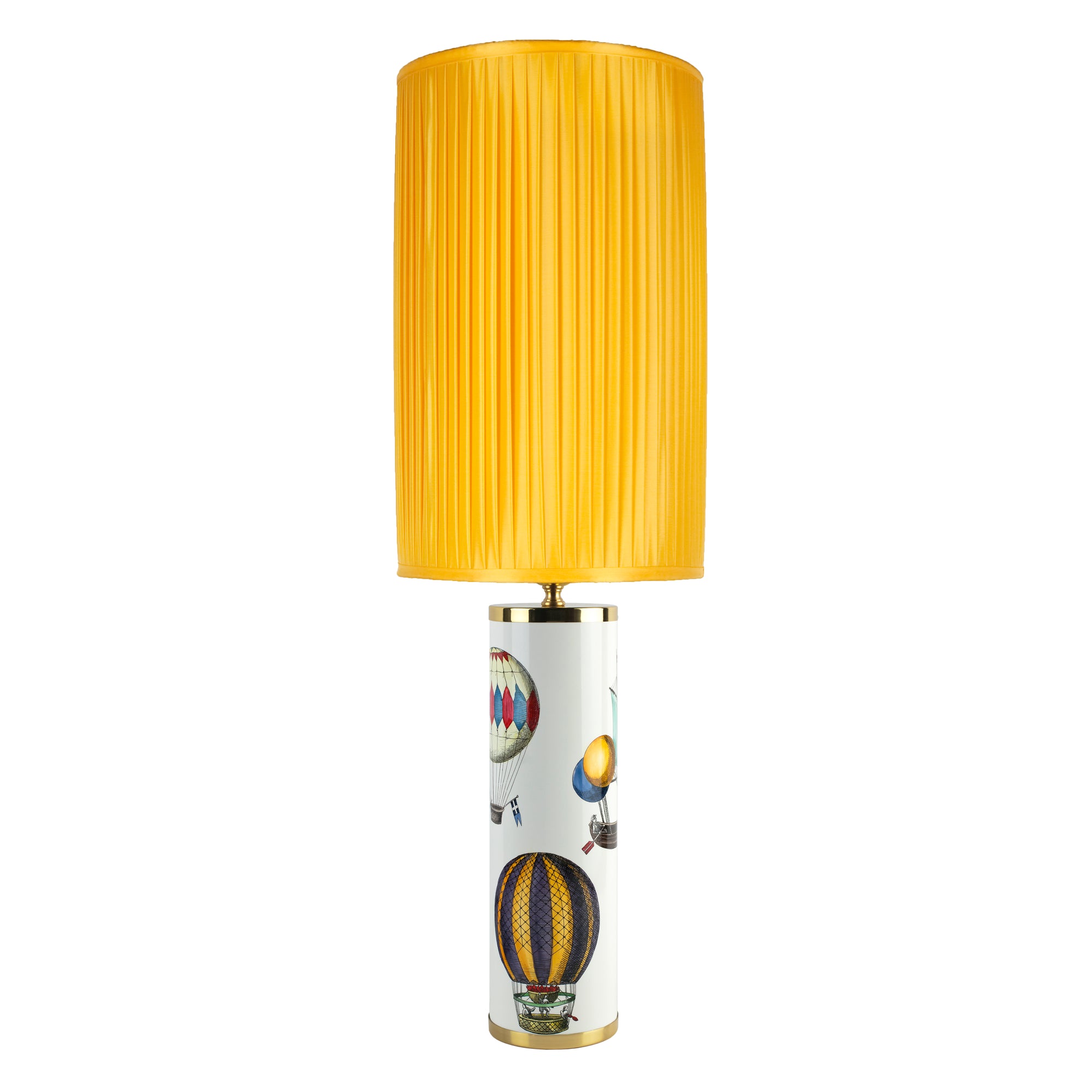 Palloni cylindrical lamp base - Multicolour & White