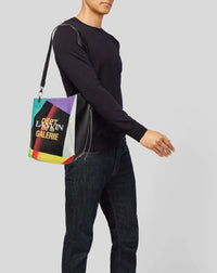 ZZNO STOCK NOIR/MULTICOLORE HOOK BAG MM