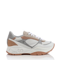 ZNO STOCK 0 / Reco 150 WHITE/POWDER PINK/GREY Trainer LANDON/F