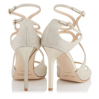 Lang 100 glitter sandals - Platinum Ice
