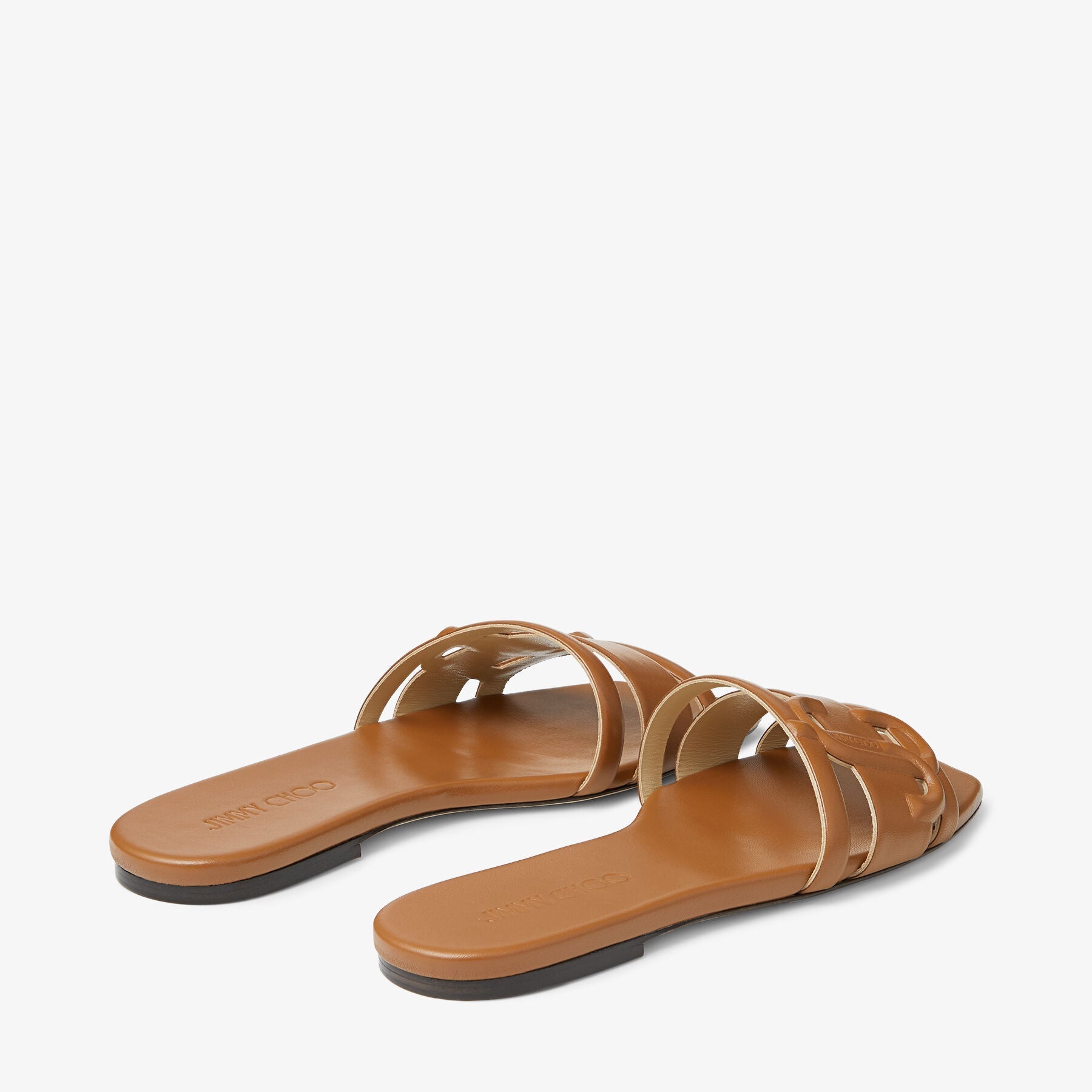 Sandales plates Laran en cuir - Tan & Tan