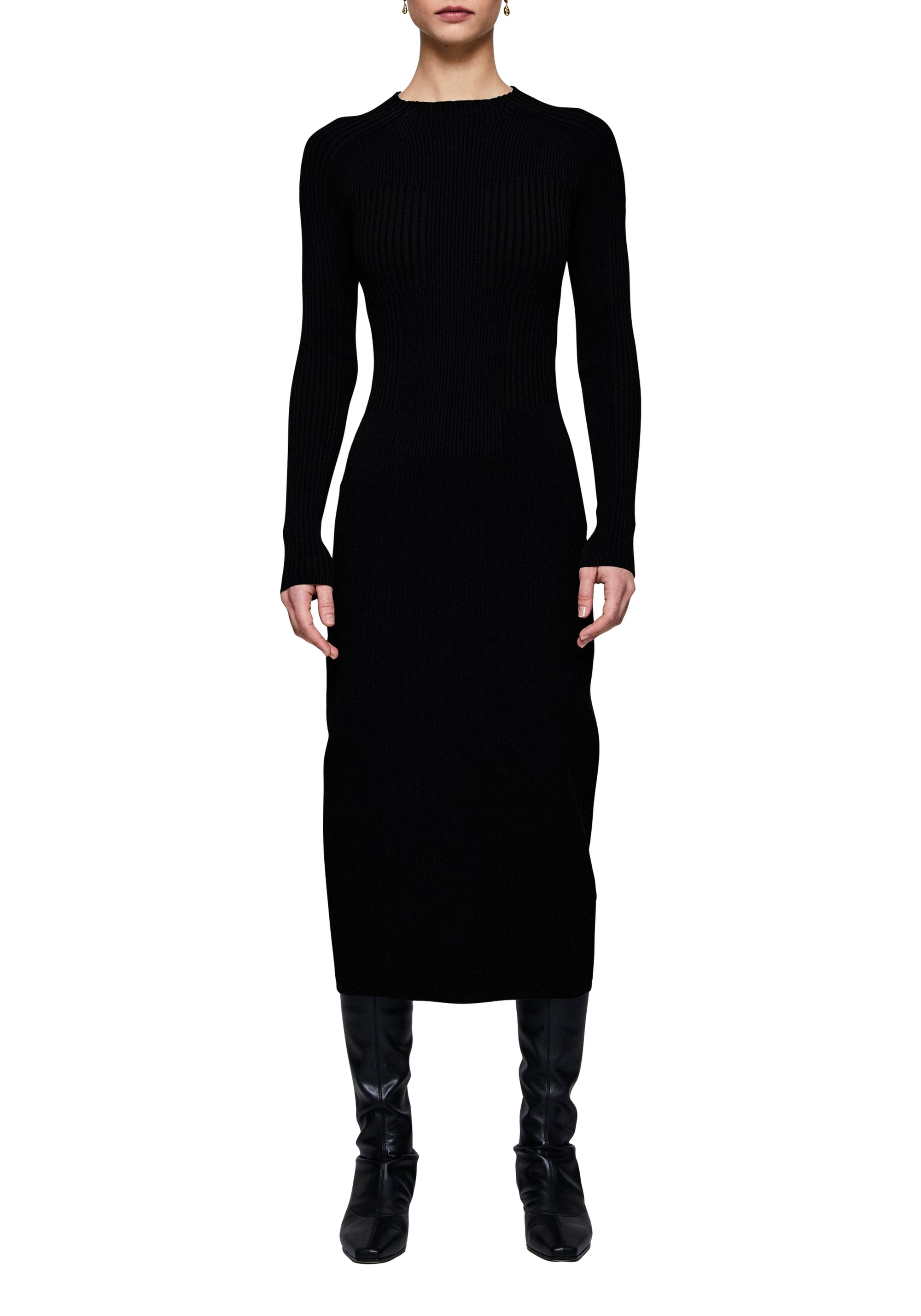 Lara halter dress - Black