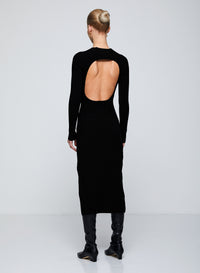 Robe Lara dos nu - Black