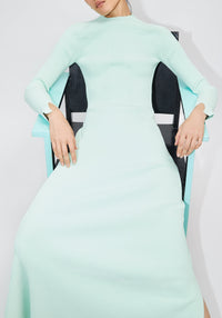 Robe longue Lara dos nu - Mint