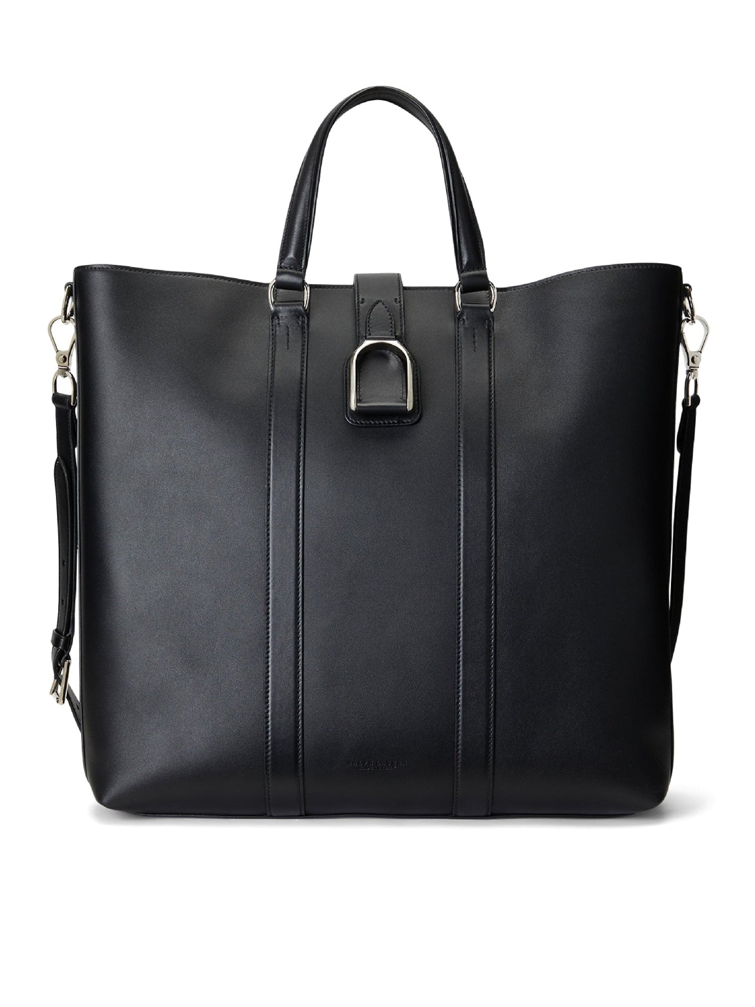 Cabas Welington en cuir - Black
