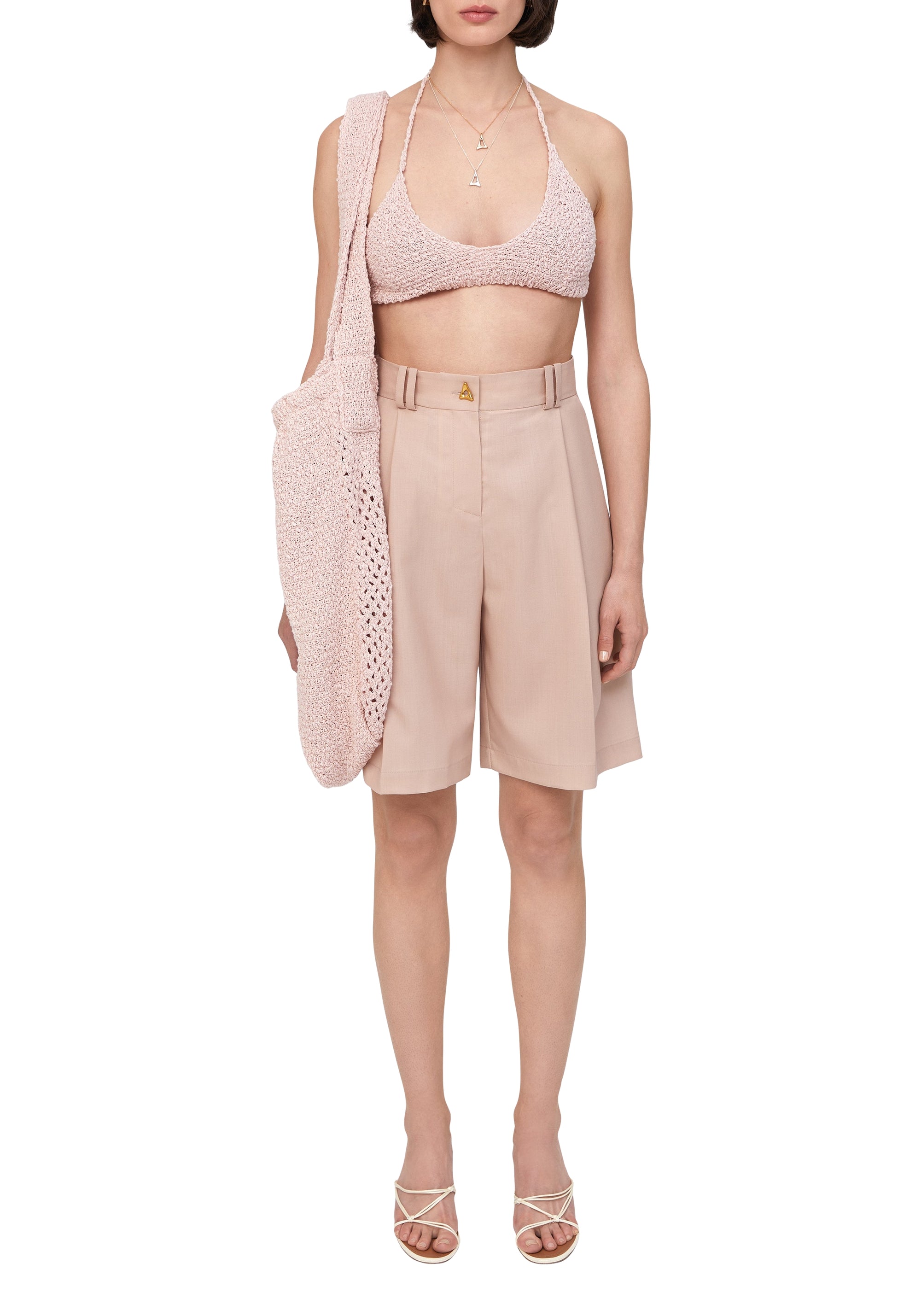 Brassière Laurel rustique - Rose