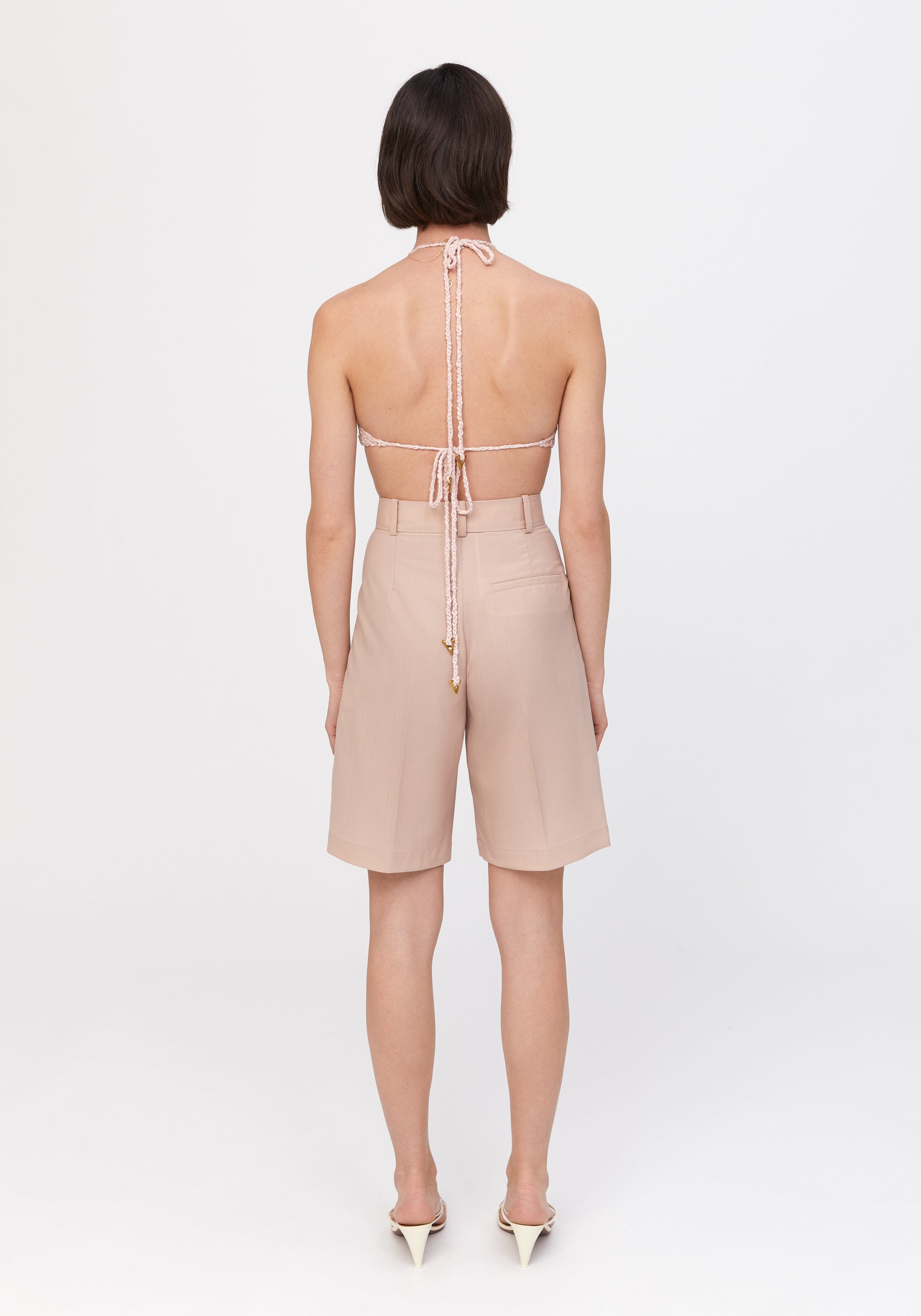 Brassière Laurel rustique - Rose