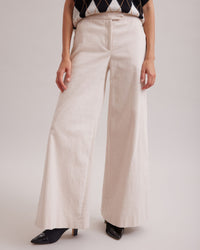 Pantalon large Lavinia - Moon White