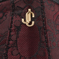 Chaussons Law brodées en jacquard - Bordeaux