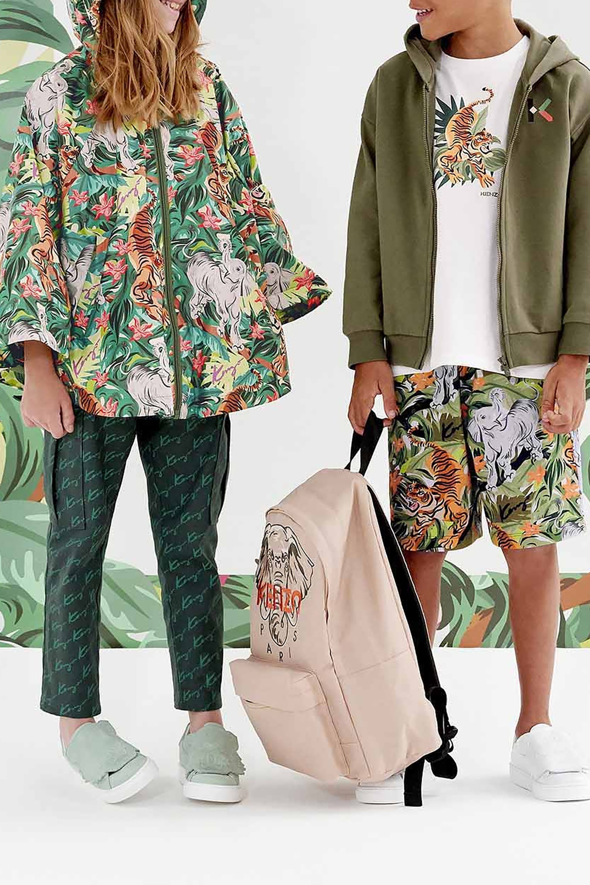Bermuda imprimé - Khaki