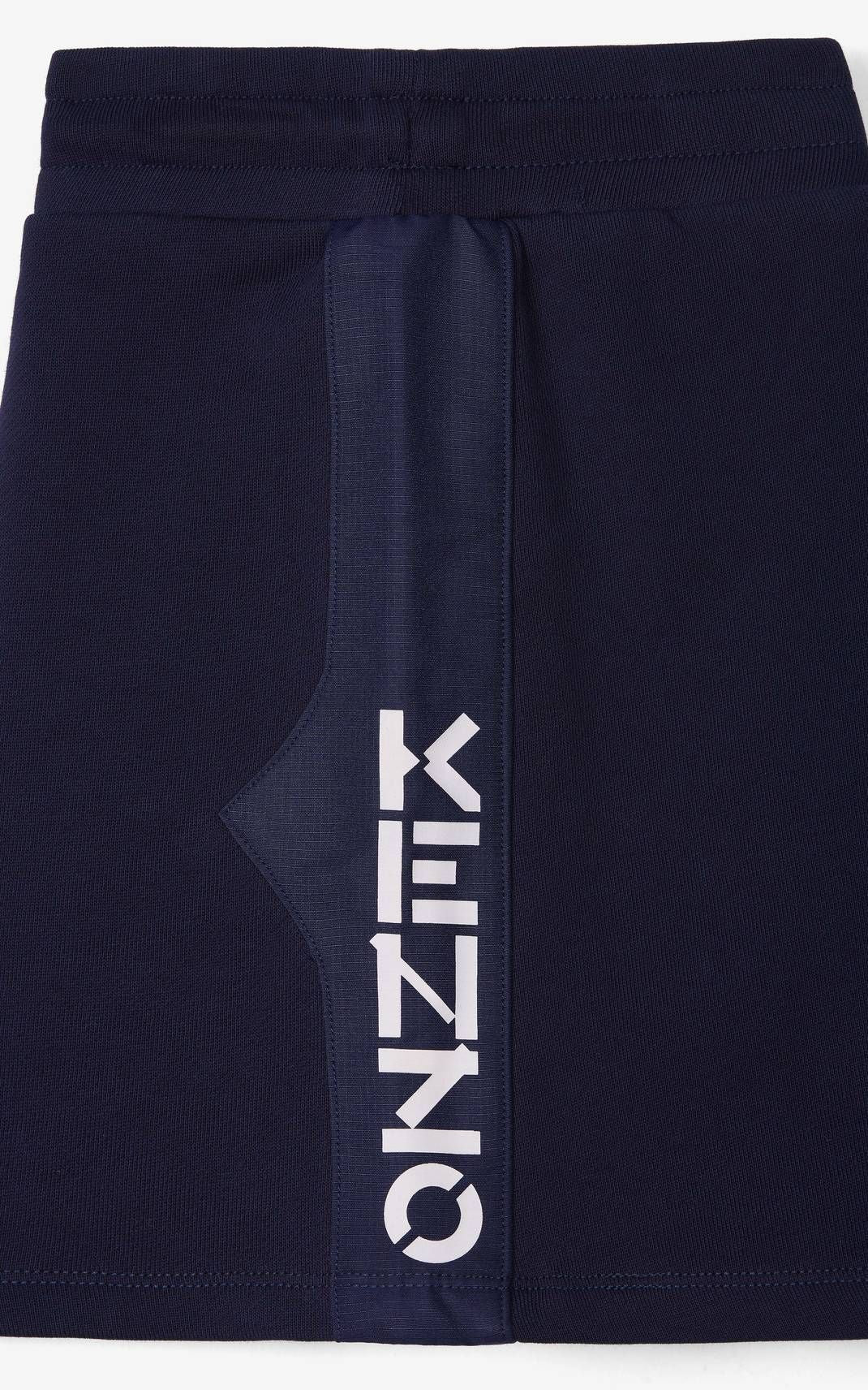 Jupe droite Kenzo logo - Navy Blue