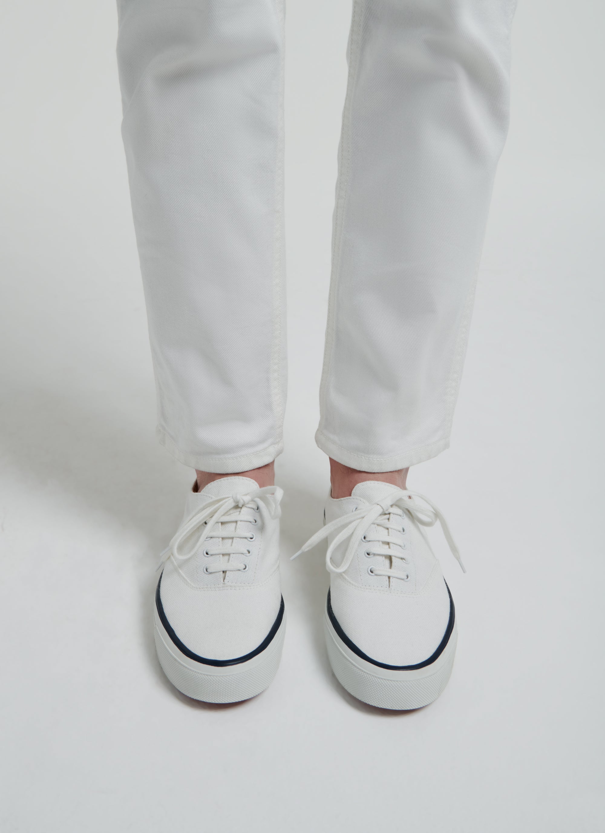 Baskets en toile à semelle antidérapante - Écru